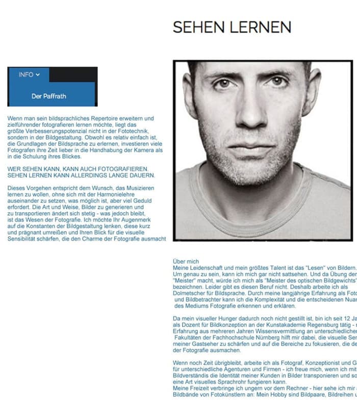 Der Paffrath über seinen Beitrag