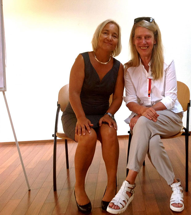 Das Treffen und Arbeiten mit Dr. Sonja Radatz